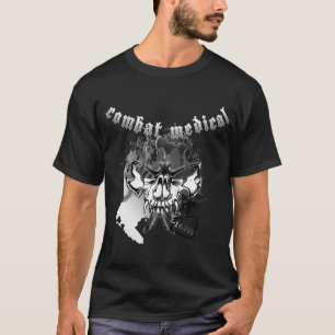 T-shirt Noircissez la pièce en t Médicale du 162nd comba