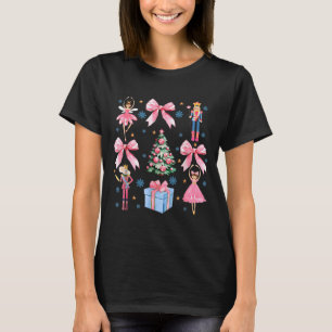 T-shirt Noisetier de Noël à ruban coquette Ballet Festif F