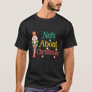 T-shirt Noix à propos de Noël Casse-noisette Noël Noël Cas