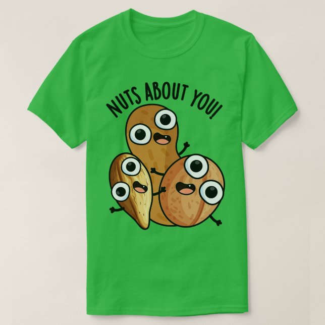 T-shirt Noix À Propos De Vous Drôle Nut Puns 1 (Design devant)