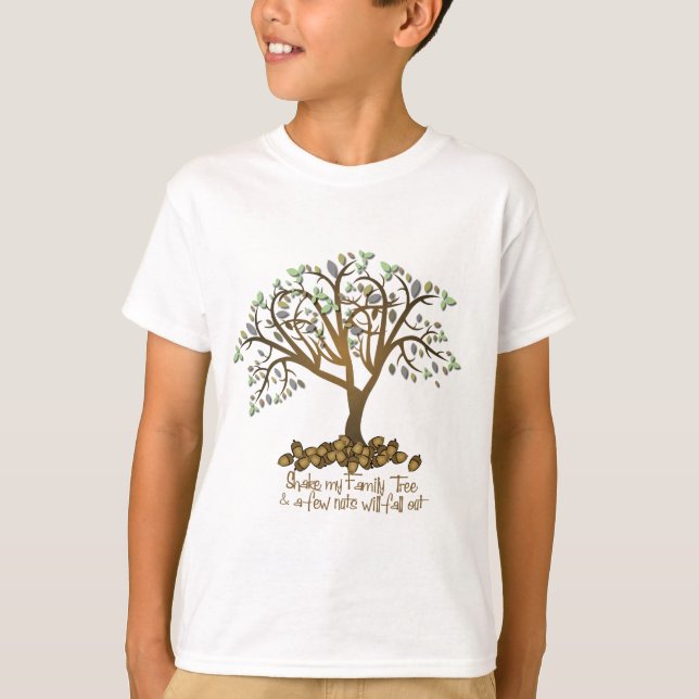 T-shirt Noix d'arbre familial (Devant)