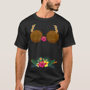 T-shirt Noix de coco Été Bra Halloween Été
