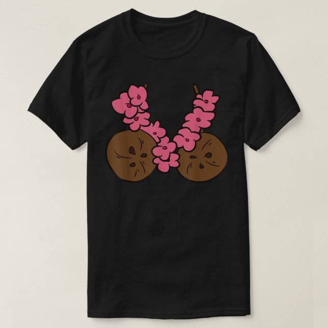 T-shirt Noix de coco Summer Coconut Bra Funny Coco (Design devant)