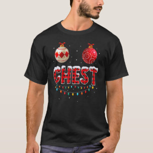 T-shirt Noix de Noël Correspondantes Couple châtaignes 9
