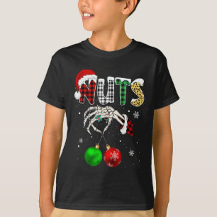 T-shirt Noix de Noël Noix de Noël Jeu de Noël Jeu de Noël 