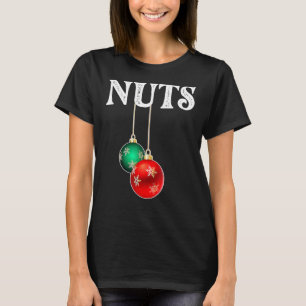 T-shirt Noix de poitrine assorties châtaignes Couples de N