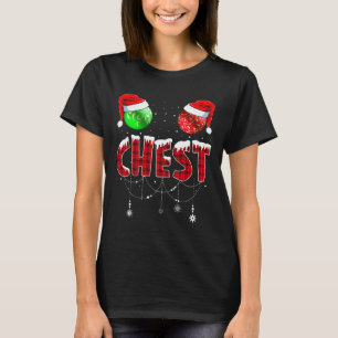 T-shirt Noix de poitrine Chemise de Noël Correspondante Co