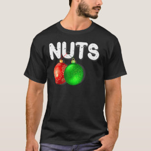 T-shirt Noix de poitrine Correspondantes Châtaignes Couple