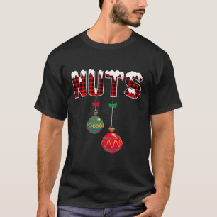 T-shirt Noix de poitrine Drôle Correspondant Châtaignes 