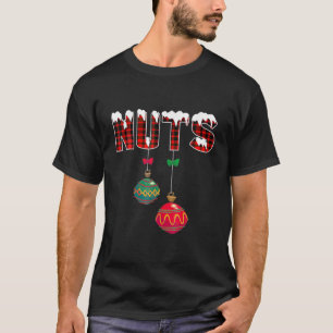 T-shirt Noix de poitrine Drôle Correspondant Châtaignes 