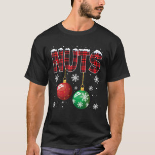 T-shirt Noix de poitrine Noël T Correspondances Couple châ