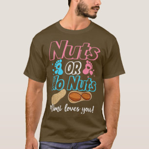 T-shirt Noix ou pas de noix Mimi aime votre bébé Genre Rév