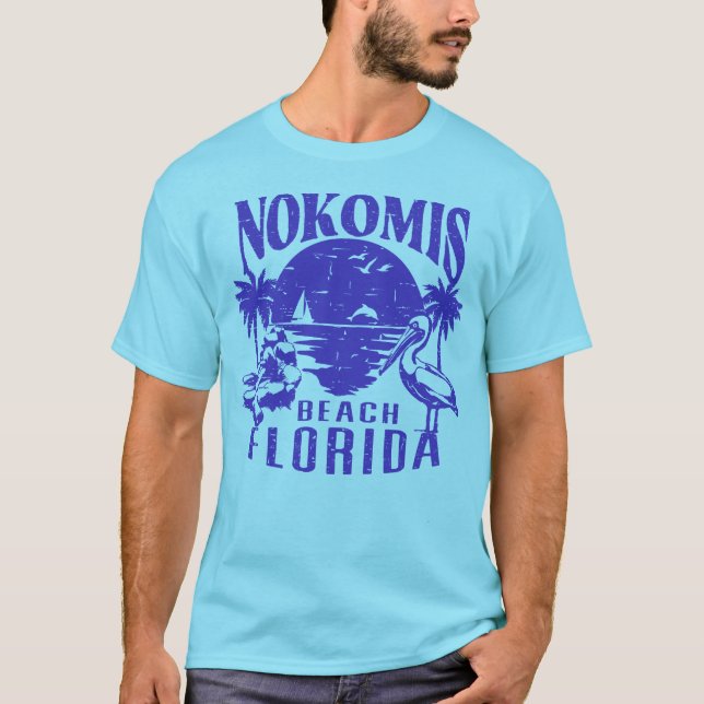T-shirt Nokomis Beach Florida Shirt (Devant)