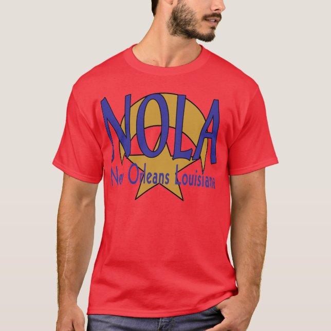 T-shirt NOLA Crescent Moon (Devant)