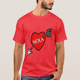 T-shirt NOLa dans mon coeur