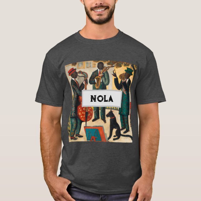T-shirt Nola Jazz Trio 2 (Devant)
