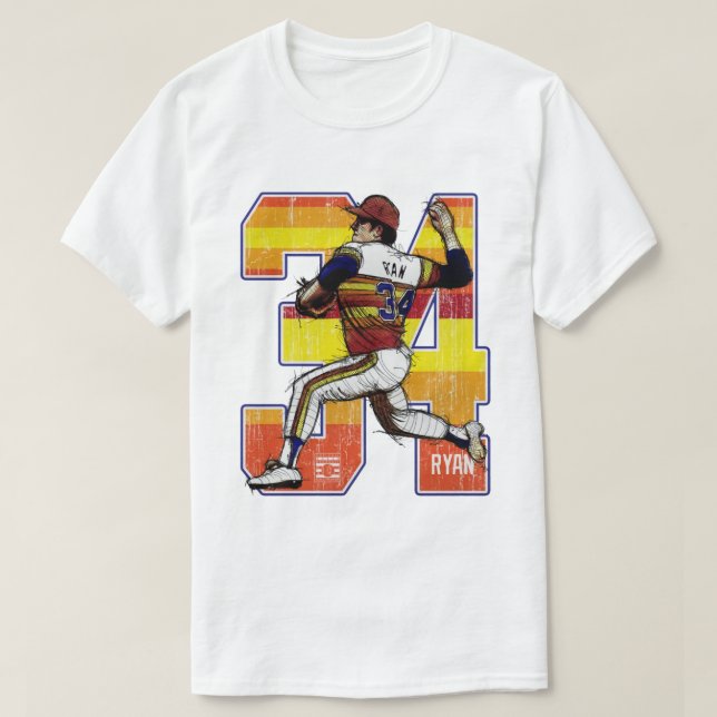 T-shirt Nolan Ryan Heat (Design devant)