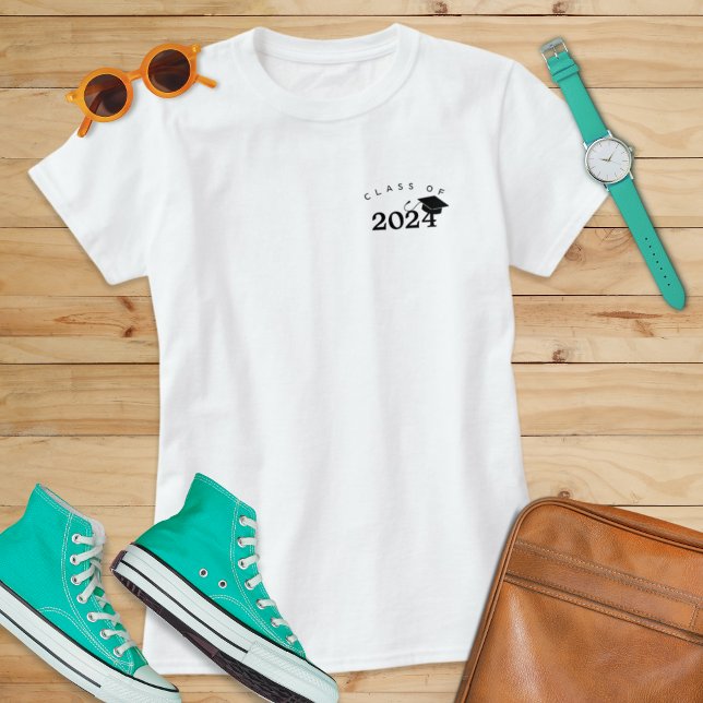 T-shirt Nom, année, fête scolaire (Créateur téléchargé)