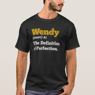 T-shirt Nom cadeau Wendy Nom personnalisé Anniversaire Nom