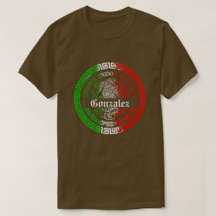 T-shirt Nom chemises mexico personnalisées avec nom