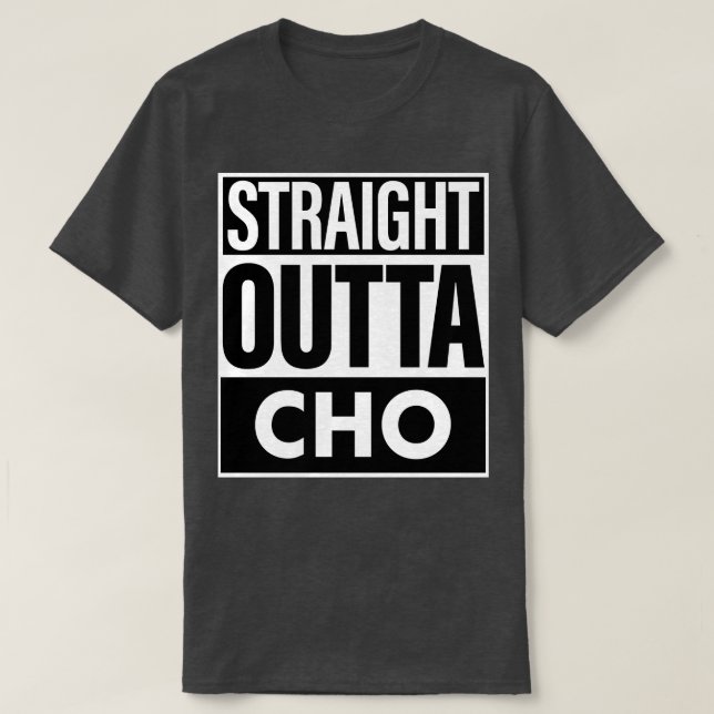 T-shirt Nom Cho En Plein Air Cho (Design devant)