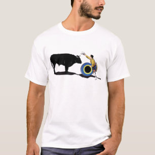T-shirt NOM : Clown et Taureau-Aucun-Texte