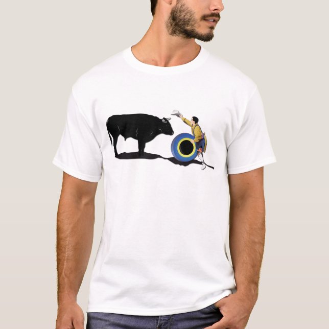 T-shirt NOM : Clown et Taureau-Aucun-Texte (Devant)