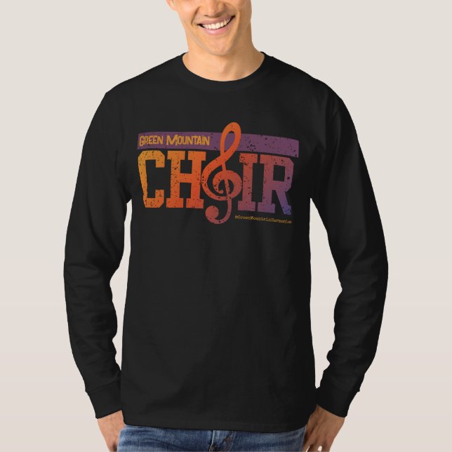 T-shirt Nom correspondant Choir Groupe Handle social (Devant)