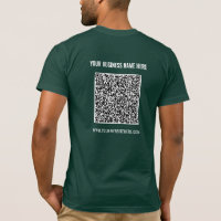 Nom d'analyse de code QR personnalisé Site Web T-s