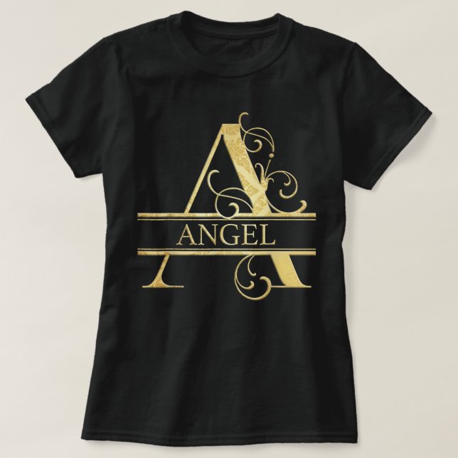 T-Shirt Nom d'ange Copie (Design devant)