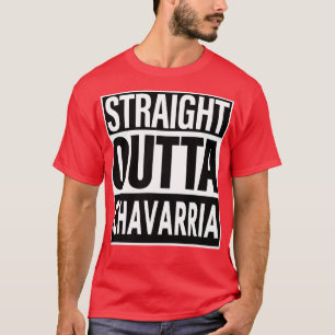 T-shirt Nom de Chavarria Droite En Dehors de Chavarria