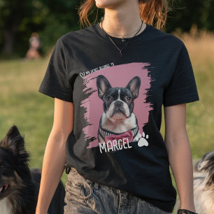 T-shirt Nom de compagnie mignon et drôle Photo Mon cœur ap