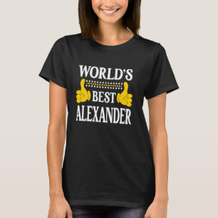 T-shirt Nom de famille Alexander Famille Nom de famille Me