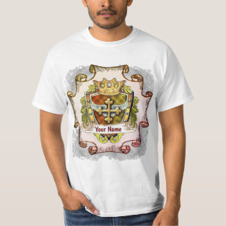 T-shirt Nom de famille croisée