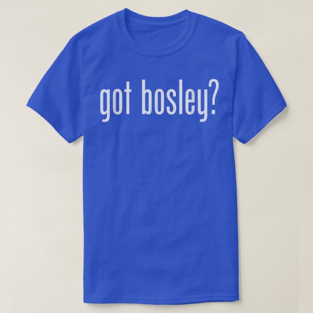 T-shirt Nom de famille de Bosley (Design devant)