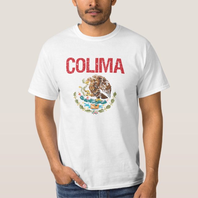 T-shirt Nom de famille de Colima (Devant)