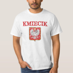 T-shirt Nom de famille de Kmiecik