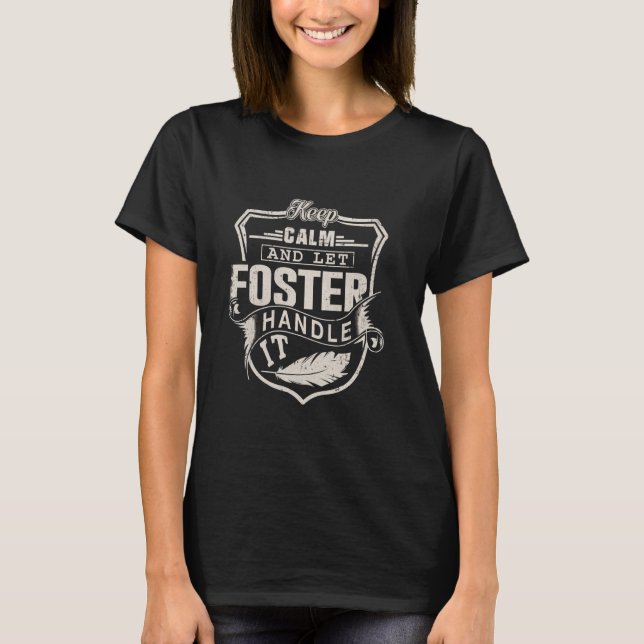 T-shirt Nom de famille de l'affiche Nom de l'affiche Anniv (Devant)