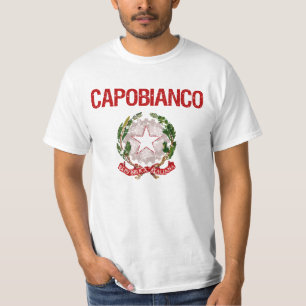 T-shirt Nom de famille d'Italien de Capobianco