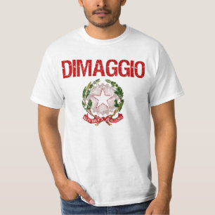 T-shirt Nom de famille d'Italien de Dimaggio
