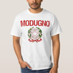 T-shirt Nom de famille d'Italien de Modugno