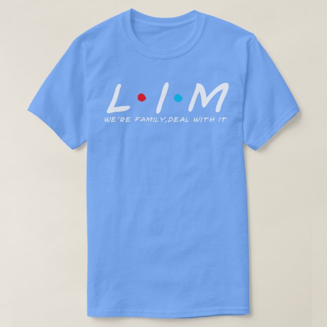 T-shirt Nom de famille Lim Lim Nom de famille Lim Nom (Design devant)
