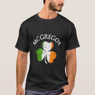 T-shirt Nom de famille Mcgregor Irish