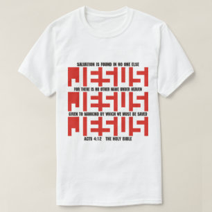 T-SHIRT NOM DE JÉSUS