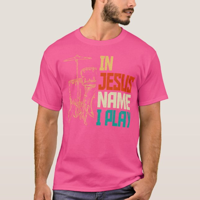 T-shirt Nom de Jésus Christ (Devant)