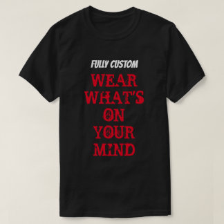 T-SHIRT NOM DE LA CUISINE ENTIÈREMENT PERSONNALISÉ