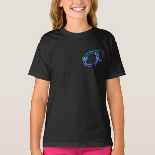 T-shirt Nom de la ligue du club de l'école de tir à l'arc
