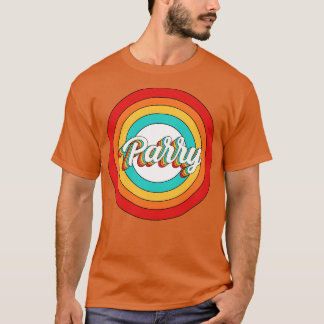 T-shirt Nom de la parade Chemise Cercle Vintage Parry