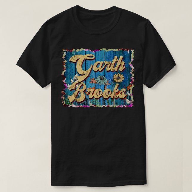 T-shirt Nom de la robe graphique Fleurs Brooks Edition lim (Design devant)