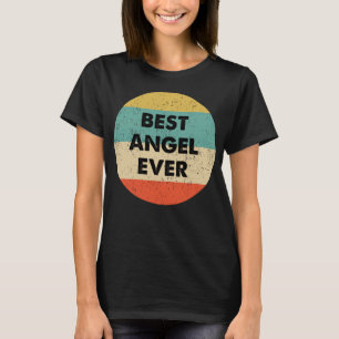 T-shirt Nom de l'ange Leeve longue